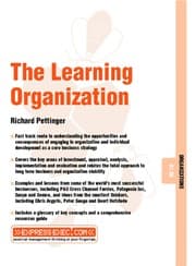 Tapa de The learning organization