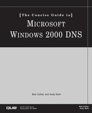 Tapa de The concise guide to Microsoft Windows 2000 DNS
