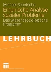 Tapa de Empirische Analyse sozialer Probleme