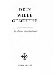 Tapa de Dein Wille geschehe
