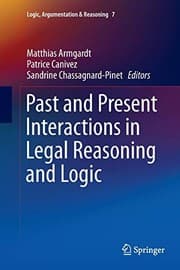 Tapa de Past and Present Interactions in Legal Reasoning and Logic