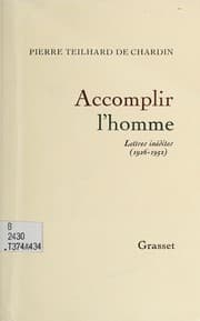 Tapa de Accomplir l'homme, lettres inédites, 1926-1952