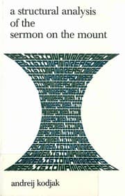 Tapa de A structural analysis of the Sermon on the mount
