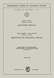 Tapa de Radiation Damage. Behaviour of Insonated Metals