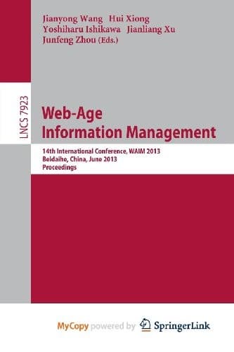 Tapa de Web-Age Information Management