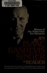 Tapa de An Isaac Bashevis Singer reader