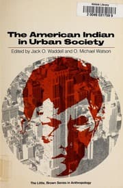 Tapa de The American Indian in urban society