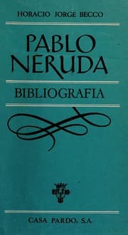 Tapa de Pablo Neruda
