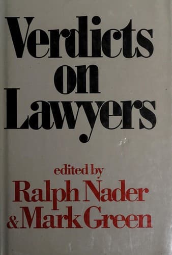 Tapa de Verdicts on lawyers