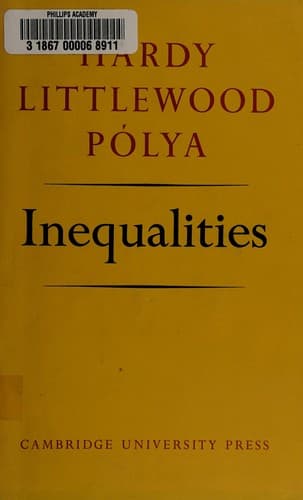 Tapa de Inequalities
