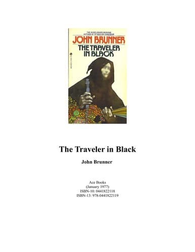 Tapa de Traveler in Black