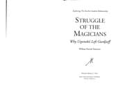 Tapa de Struggle of the Magicians: Why Uspenskii Left Gurdjieff