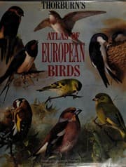 Tapa de Thorburn's atlas of European birds