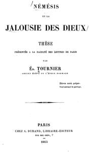 Tapa de Némésis et la jalousie des dieux