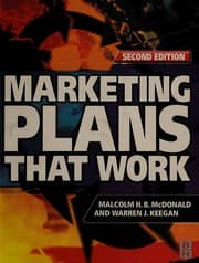 Tapa de Marketing plans that work