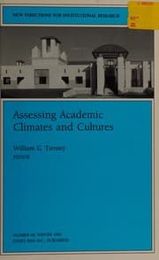 Tapa de Assessing academic climates and cultures