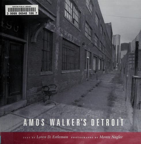 Tapa de Amos Walker's Detroit