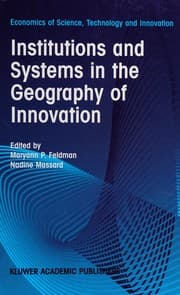 Tapa de Institutions and systems in the geography of innovation