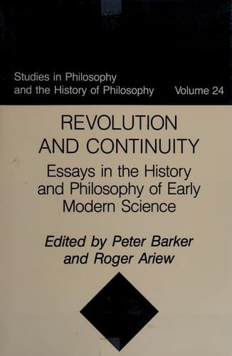 Tapa de Revolution and Continuity