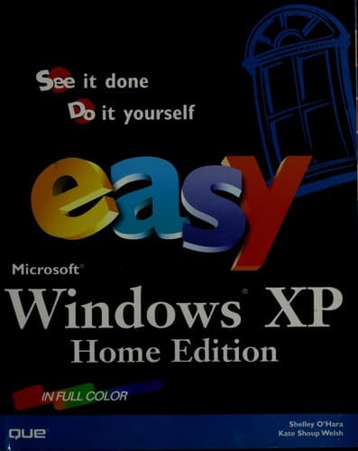 Tapa de Easy Microsoft Windows XP