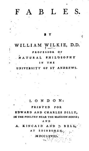 Tapa de Fables: By William Wilkie, ...