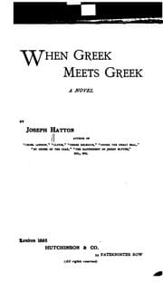 Tapa de When Greek Meets Greek