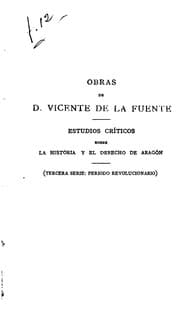 Tapa de Estudios críticos sobre la historia y el derecho de Aragón