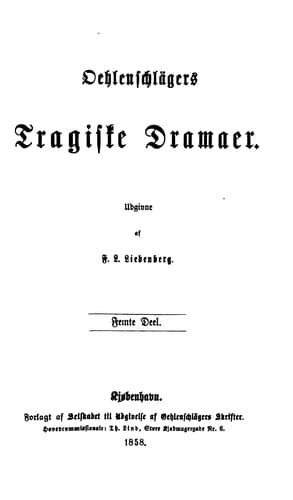 Tapa de Poetiske skrifter