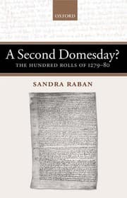 Tapa de SECOND DOMESDAY? THE HUNDRED ROLLS OF 1279-80