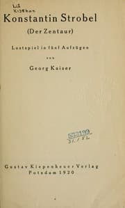 Tapa de Konstantin Strobel