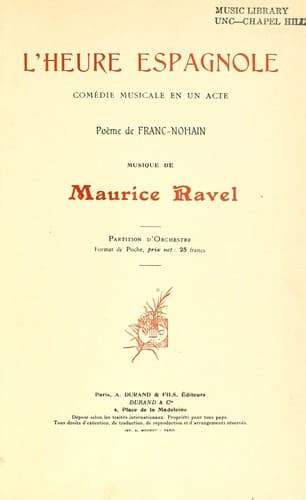 Tapa de L'heure espagnole