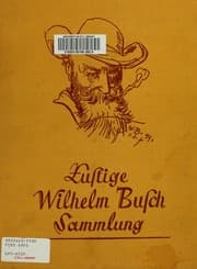 Tapa de Lustige Wilhelm Busch Sammlung mit Max und Moritz