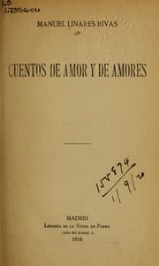 Tapa de Cuentos de amor y de amores
