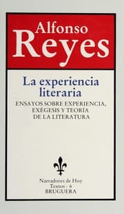 Tapa de La experiencia literaria