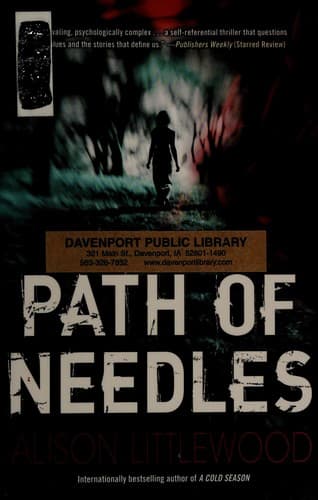 Tapa de Path of needles