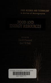 Tapa de Food and energy resources