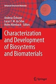 Tapa de Characterization and Development of Biosystems and Biomaterials