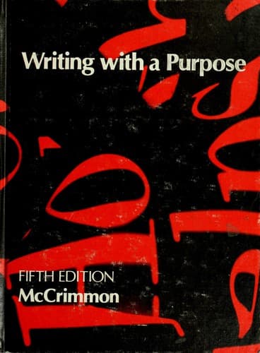 Tapa de Writing with a purpose