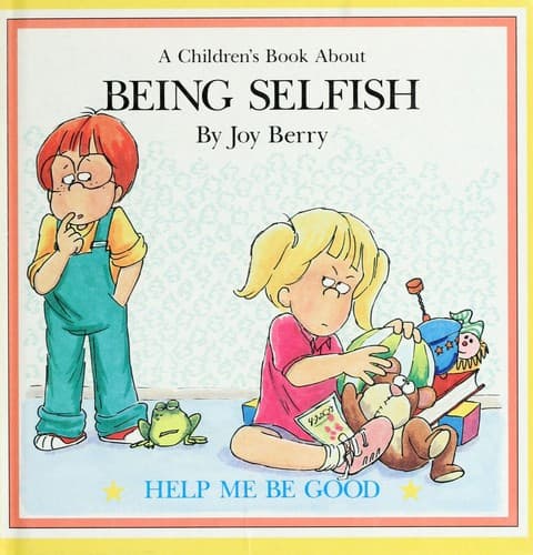 Tapa de A children's book about being selfish