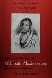 Tapa de Willibald Alexis (1798-1871)