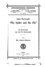 Tapa de John Heywood's "The Spider and the flie"