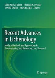 Tapa de Recent Advances in Lichenology