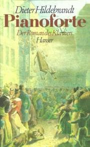 Tapa de Pianoforte, oder, Der Roman des Klaviers im 19.Jahrhundert