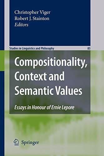 Tapa de Compositionality, Context and Semantic Values
