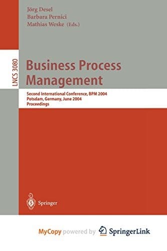 Tapa de Business Process Management