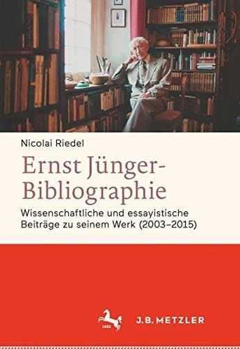 Tapa de Ernst Jünger-Bibliographie. Fortsetzung