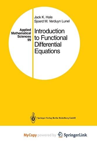 Tapa de Introduction to Functional Differential Equations