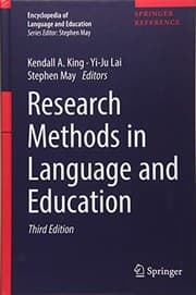 Tapa de Research Methods in Language and Education