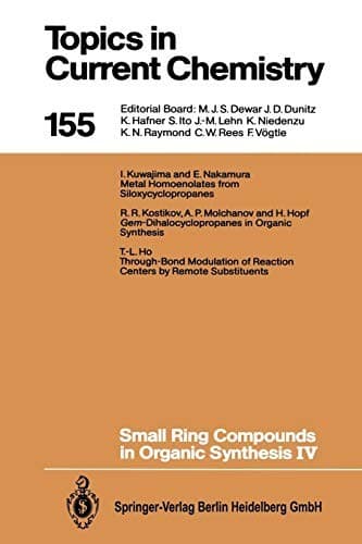 Tapa de Small Ring Compounds in Organic Synthesis IV