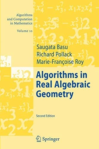 Tapa de Algorithms in Real Algebraic Geometry